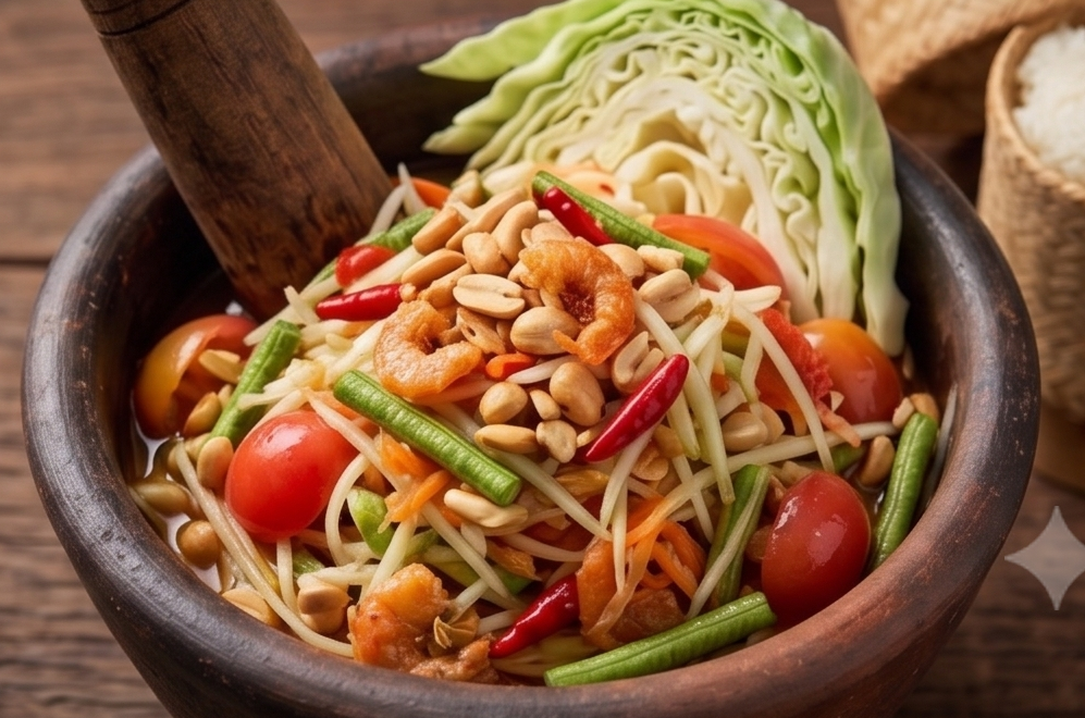 Spicy salad